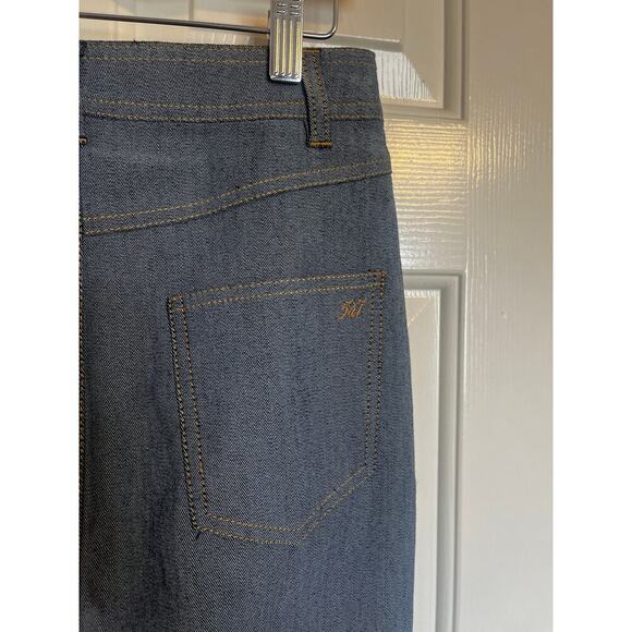 Cinq a Sept NWT Tana Denim Long Length Skirt Blue Gray Size 0 - Picture 5 of 8